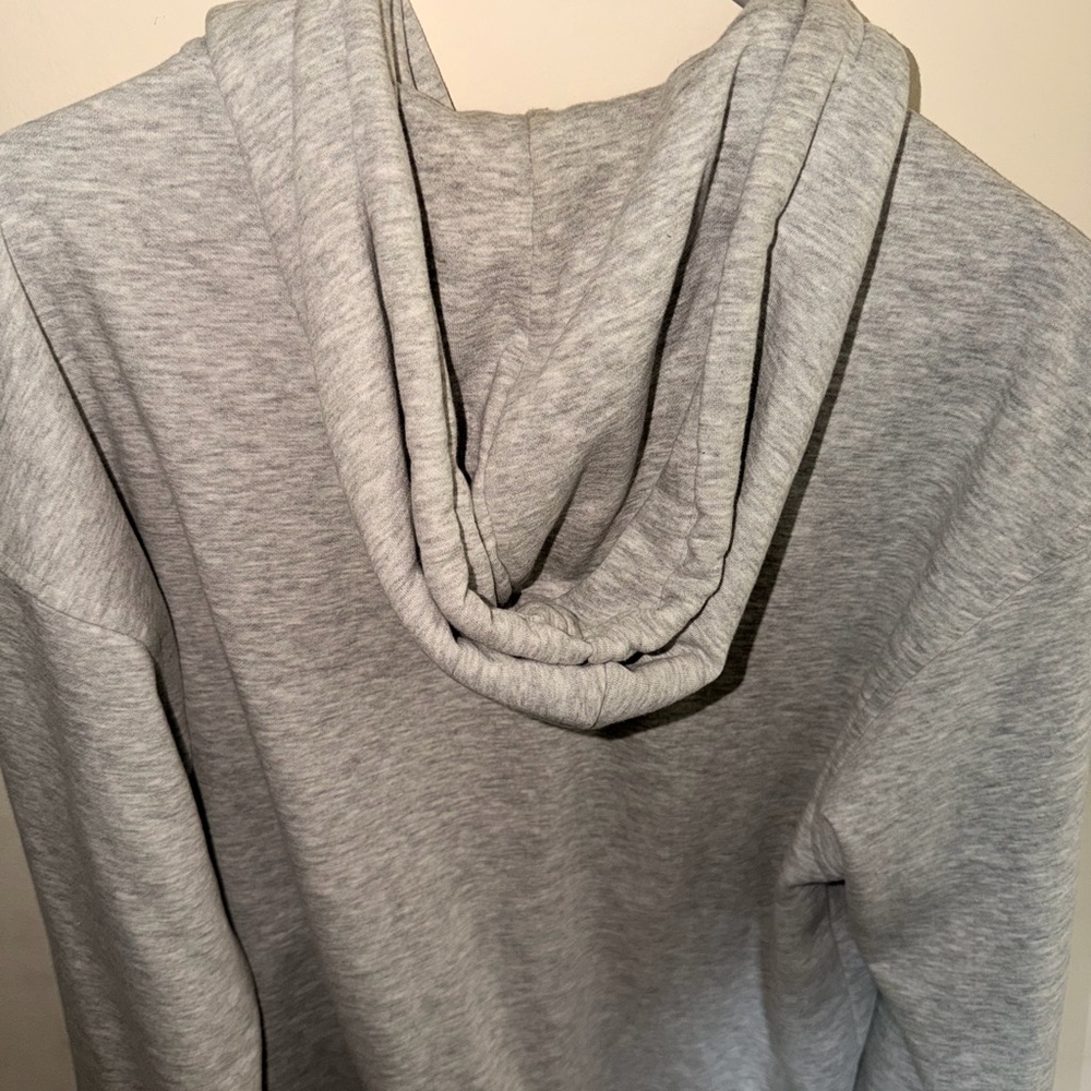 H&M Light Gray Zip-Up Hoodie
